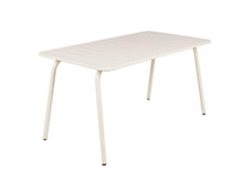 Lade das Bild in den Galerie-Viewer, MaximaVida Picknick Set Max aus Metall 150 cm elfenbein - 3-teilig
