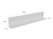 Load image into Gallery viewer, MaximaVida shelf Wally 80 x 9 x 15 cm orange - 2 pieces
