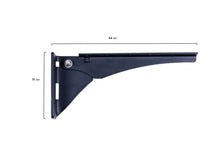 Load image into Gallery viewer, MaximaVida folding wall brackets set Jordaan – make your own wall bench
