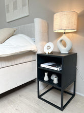 Load image into Gallery viewer, MaximaVida bedside table Chicago 40 x 40 x 65 cm  - 2 pieces
