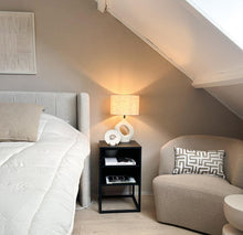 Load image into Gallery viewer, MaximaVida bedside table Chicago 40 x 40 x 65 cm  - 2 pieces
