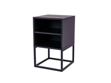 Load image into Gallery viewer, MaximaVida bedside table side table Chicag0 40x 40 x 65 cm - pinewood veneer
