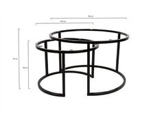 Load image into Gallery viewer, MaximaVida frame Chicago for a round coffee table set- DIY coffee table set
