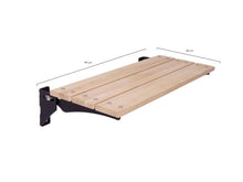 Load image into Gallery viewer, MaximaVida folding wall brackets set Jordaan – make your own wall bench
