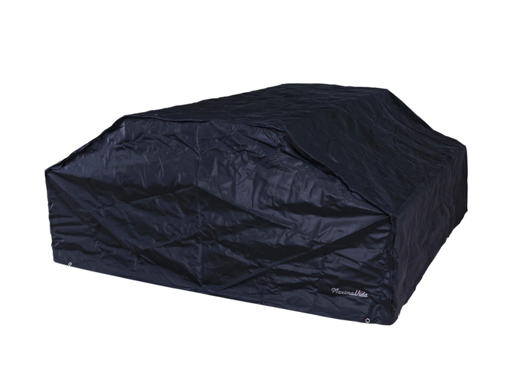 MaximaVida heavy duty garden cover Londen for square and round picnic table black
