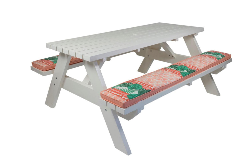 OUTLET - MaximaVida picknicktafel kussen Nina 200 x 27,5 x 5 cm - 1 stuk