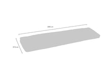 Load image into Gallery viewer, MaximaVida picnic table set of cushions Antro 200 x 30 x 4 cm - water repellent - 2 pieces	
