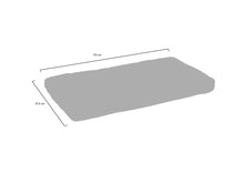Load image into Gallery viewer, MaximaVida picnic table set of cushions Havana black 55 x 27,5 x 5 cm - water repellent - 6 pieces

