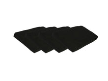 Lade das Bild in den Galerie-Viewer, MaximaVida Picknicktisch Kissen Carbon 55 x 27.5 x 5 cm schwarz - wasserabweisend - 4 Stück
