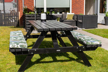 Load image into Gallery viewer, MaximaVida set of 2 picnic table cushions Bliss 120 x 27,5 x 5 cm - 2 pieces - water repellent
