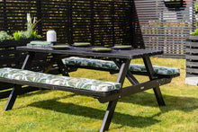 Load image into Gallery viewer, MaximaVida set of 2 picnic table cushions Bliss 120 x 27,5 x 5 cm - 2 pieces - water repellent
