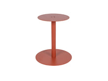 Load image into Gallery viewer, MaximaVida round garden table Java rust brown 100 cm -  heavy 55 kg design
