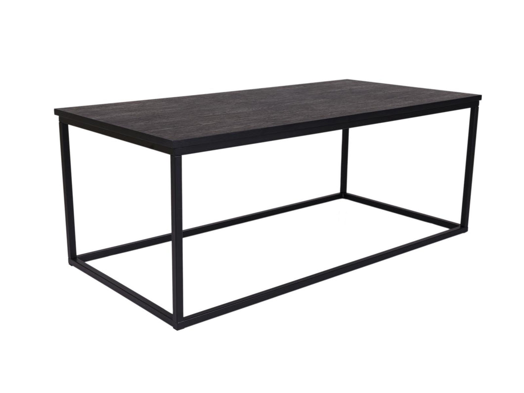 MaximaVida rectangle coffee table Chicago black- 120 x 60 cm- A-grade pinewood
