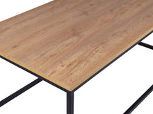Load image into Gallery viewer, MaximaVida rectangular coffee table Kiev 120 cm x 60 cm - rustic oak veneer
