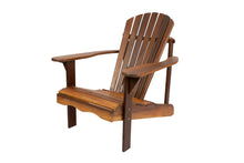 Load image into Gallery viewer, MaximaVida Adirondack garden chair with footstool Toronto oil – exclusive mahogany wood
