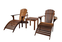 Load image into Gallery viewer, MaximaVida Adirondack garden set Toronto oil – made of exclusive mahogany
