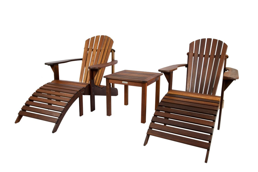 MaximaVida Adirondack garden set Toronto oil – made of exclusive mahogany