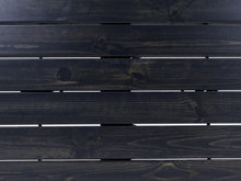 Load image into Gallery viewer, MaximaVida foldable picnic table Riga 200 x 70 cm blackwash - FSC spruce wood
