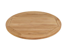 Load image into Gallery viewer, MaximaVida round teak table top Java - 100 cm
