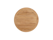 Load image into Gallery viewer, MaximaVida round teak table top Java - 80 cm
