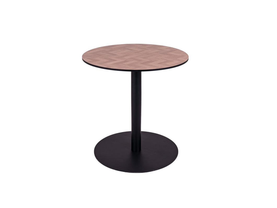 MaximaVida round HPL marble dining table Copenhagen 75 cm  - heavy 40 kg design