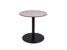 Load image into Gallery viewer, MaximaVida round HPL terrazzo dining table Lucca 75 cm - heavy 40 kg design
