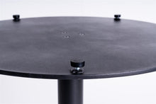 Load image into Gallery viewer, MaximaVida round metal table leg Portland black – extra heavy model 34 kilo
