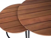 Load image into Gallery viewer, MaximaVida round outdoor coffee table set Vancouver XL 75 cm – especially for outdoor use

