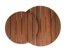 Load image into Gallery viewer, MaximaVida round outdoor coffee table set Vancouver XL 75 cm – especially for outdoor use
