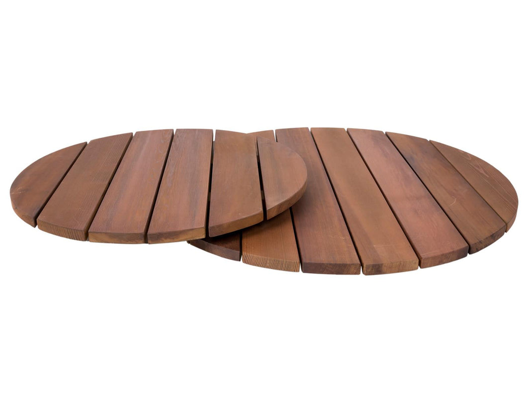 MaximaVida round outdoor set of table tops Vancouver 75 cm – especially for outdoor use