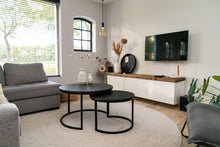 Load image into Gallery viewer, MaximaVida metal coffee table frame set Chicago - 58 cm and 45 cm
