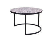 Load image into Gallery viewer, MaximaVida round table top Lucca 45 cm – HPL terrazzo look
