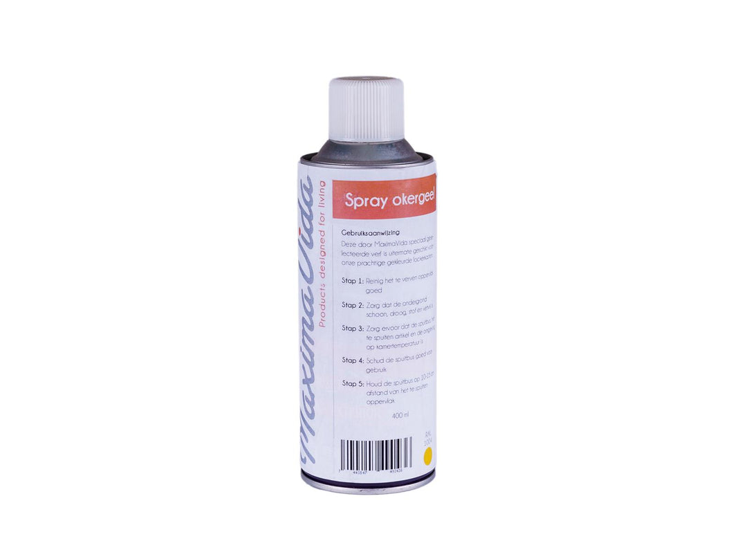 MaximaVida spray for locker cabinet Finn Yellow Ochre – RAL 1004