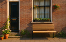 Load image into Gallery viewer, MaximaVida folding wall brackets set Jordaan standing with backrest
