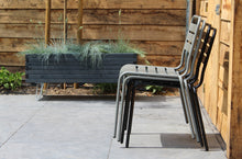 Load image into Gallery viewer, MaximaVida metal garden chair Max mouse grey - 2 pieces
