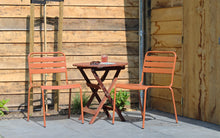 Afbeelding in Gallery-weergave laden, MaximaVida metalen tuinstoel Max roestbruin - doos per 2 stuks
