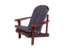 Load image into Gallery viewer, MaximaVida Adirondack garden chair with footstool Toronto oil – exclusive mahogany wood
