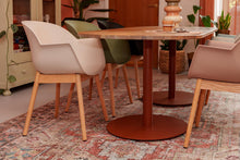 Load image into Gallery viewer, MaximaVida dining chair Cuyp XXL ice blue oak chair legs - 2 pieces

