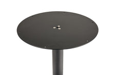 Load image into Gallery viewer, MaximaVida round metal table leg Portland black – extra heavy model 34 kilo
