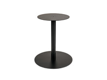 Load image into Gallery viewer, MaximaVida round metal table leg Portland black – extra heavy model 34 kilo
