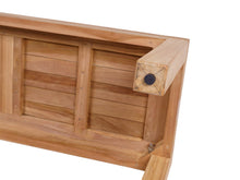 Load image into Gallery viewer, MaximaVida teak bench Java - 120 x 40 cm
