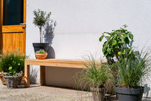 Load image into Gallery viewer, MaximaVida teak bench Java - 120 x 40 cm
