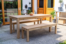 Afbeelding in Gallery-weergave laden, MaximaVida teakhouten tafel Java 180 x 80 cm

