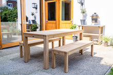 Load image into Gallery viewer, MaximaVida Teak bench Java 150 x 40 cm

