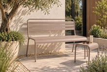 Lade das Bild in den Galerie-Viewer, MaximaVida Metall-Beistelltisch Hocker Max 45 cm Taupe
