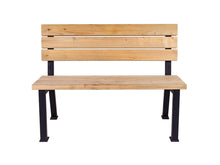 Load image into Gallery viewer, MaximaVida garden bench New York 120 cm - including ground anchoring

