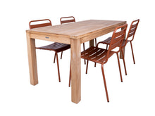 Load image into Gallery viewer, MaximaVida garden set Java 150 cm rust brown
