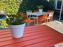 Load image into Gallery viewer, MaximaVida metal garden set Max ivory 150 cm
