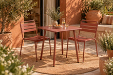 Load image into Gallery viewer, MaximaVida metal garden furniture set Max terracotta 80 cm
