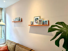 Load image into Gallery viewer, MaximaVida shelf Wally 80 x 9 x 15 cm orange - 2 pieces
